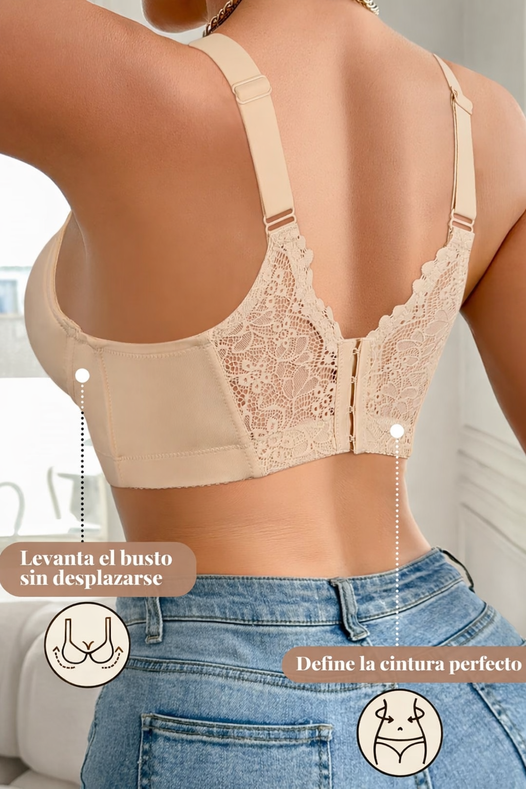 💎Brasier Realce & Soporte Total – Moldea, Levanta y Define tu Figura🔥