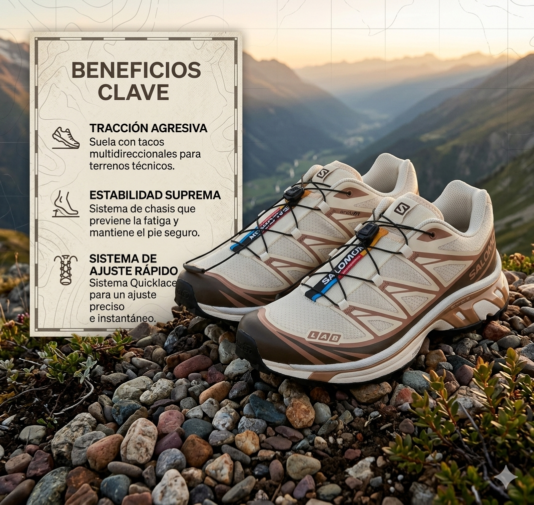 🔥Zapatillas SALOMON ProX🔥👉 Prepárate para ir más lejos, más rápido y con total seguridad.