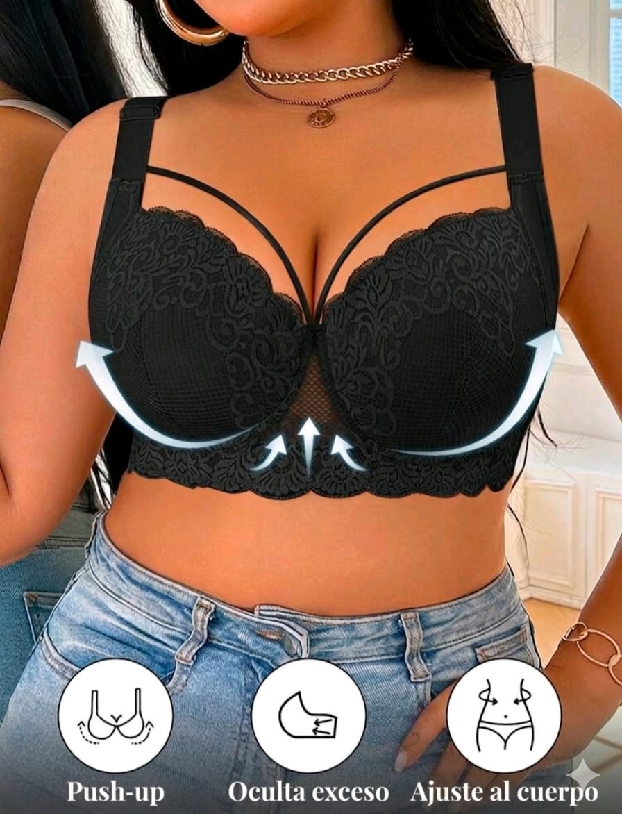 BRASIER CURVY, REALZA Y MOLDEA TU BUSTO
