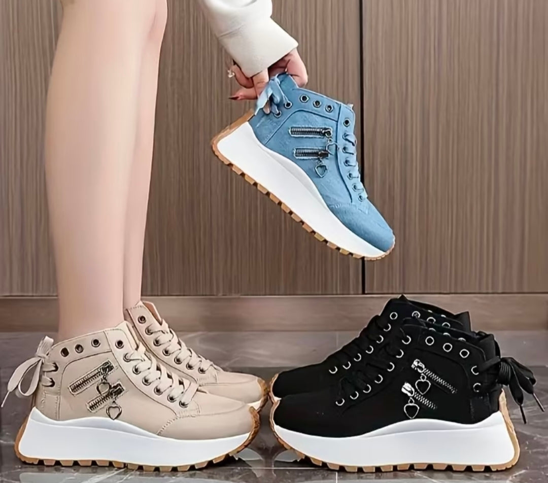 ✨TENIS PLATAFORMA VINTORA👟