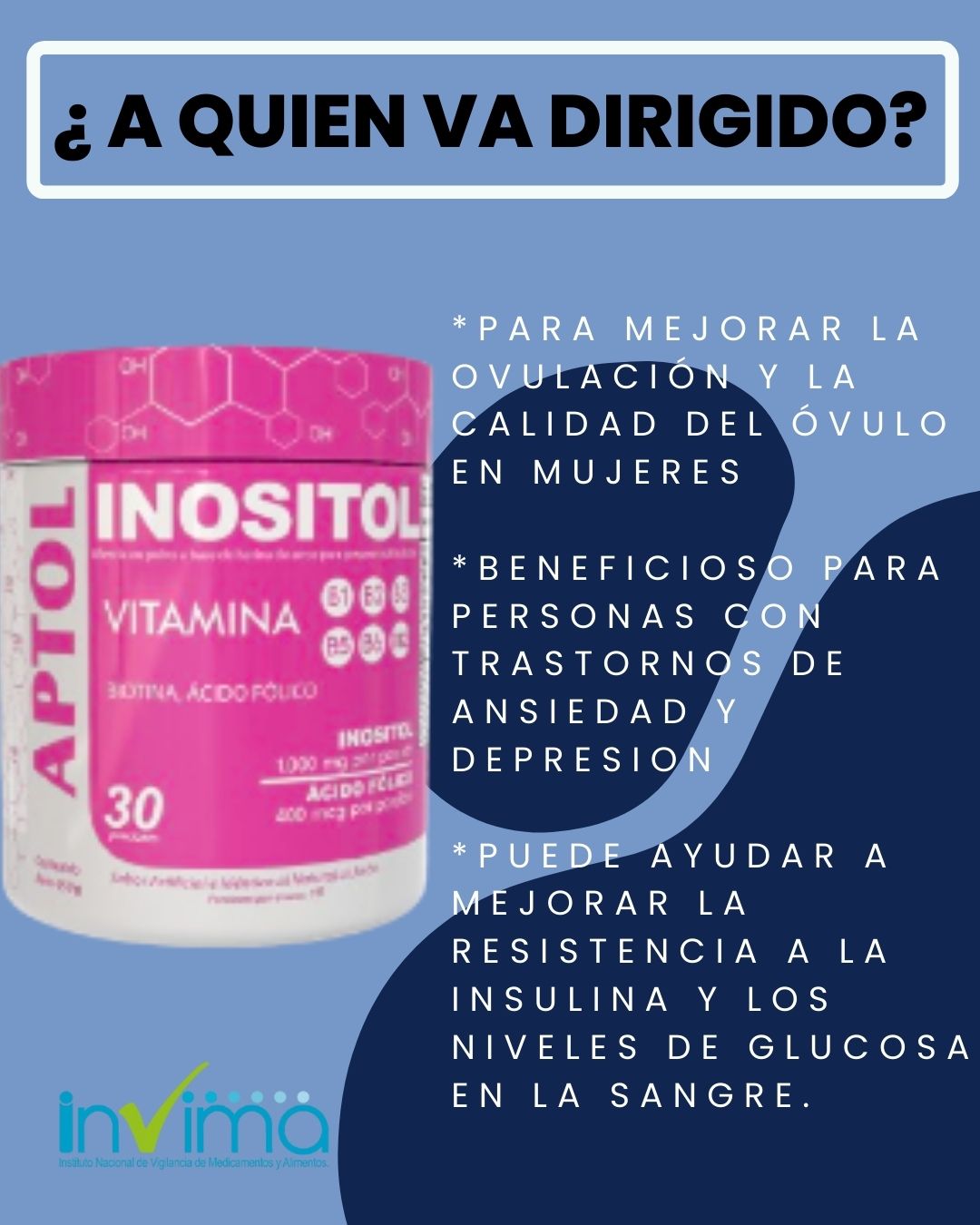 🌸INOSITOL APTIOL – EQUILIBRIO HORMONAL Y BIENESTAR FEMENINO 🌸