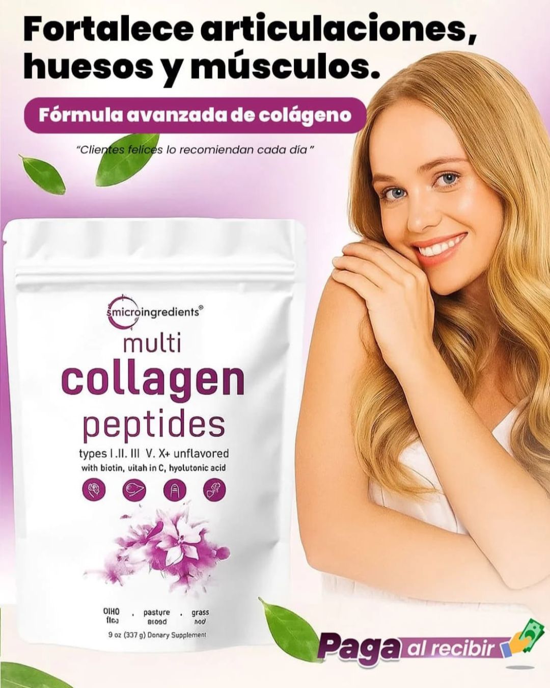 💥COLAGENO HIDROLIZADO💪🏼 Fuerza, elasticidad y brillo natural desde la primera toma.😍