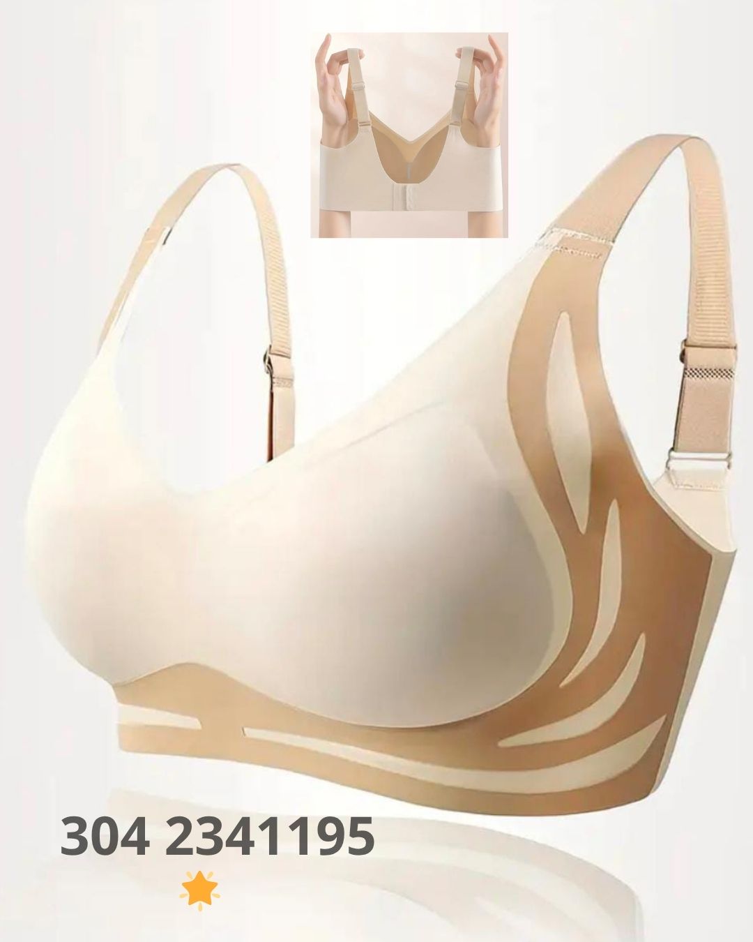 😍BRASIER COMFORT UP💥Realce, forma y soporte sin dolor.