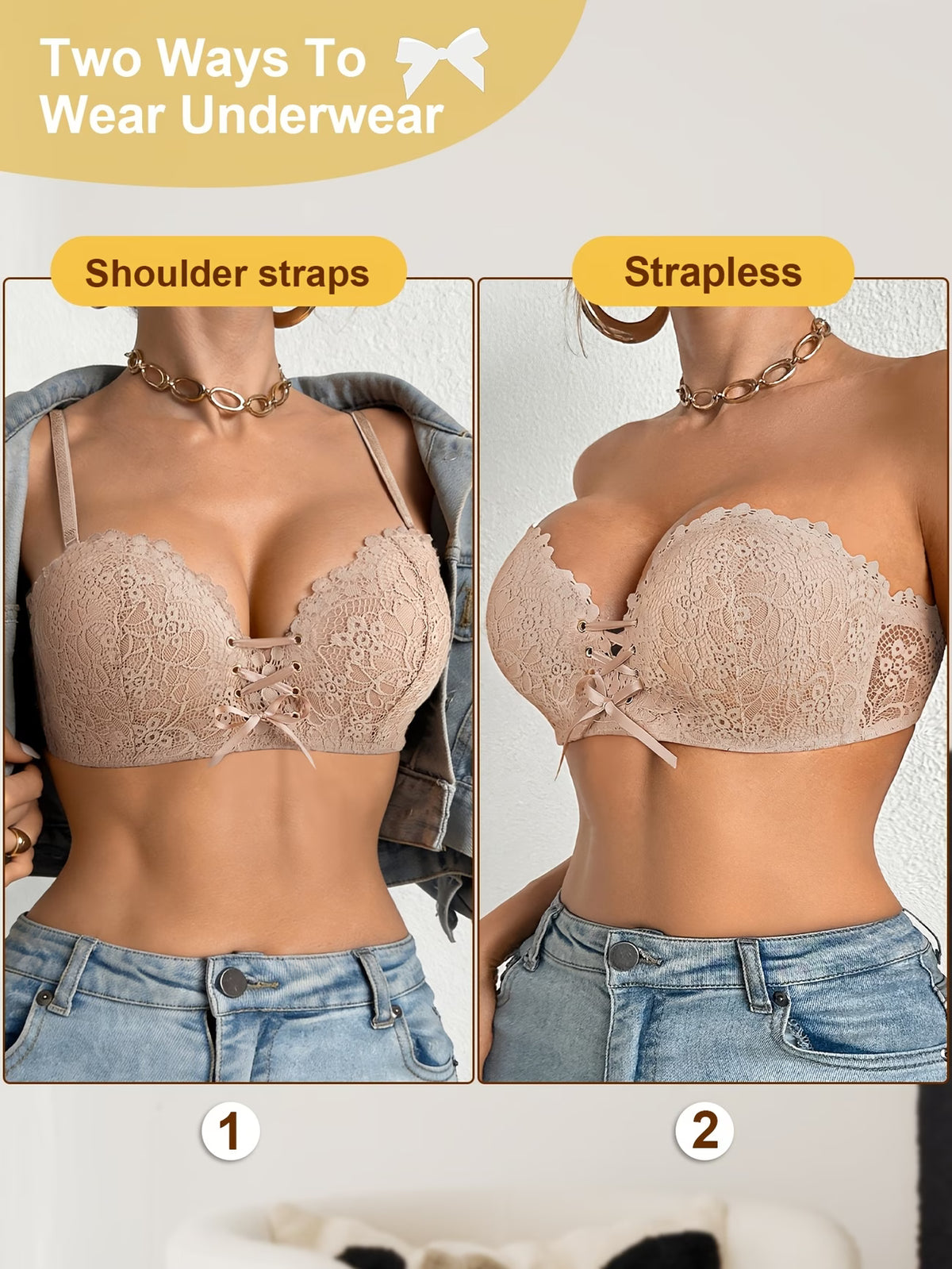 Brasier Encaje Divine