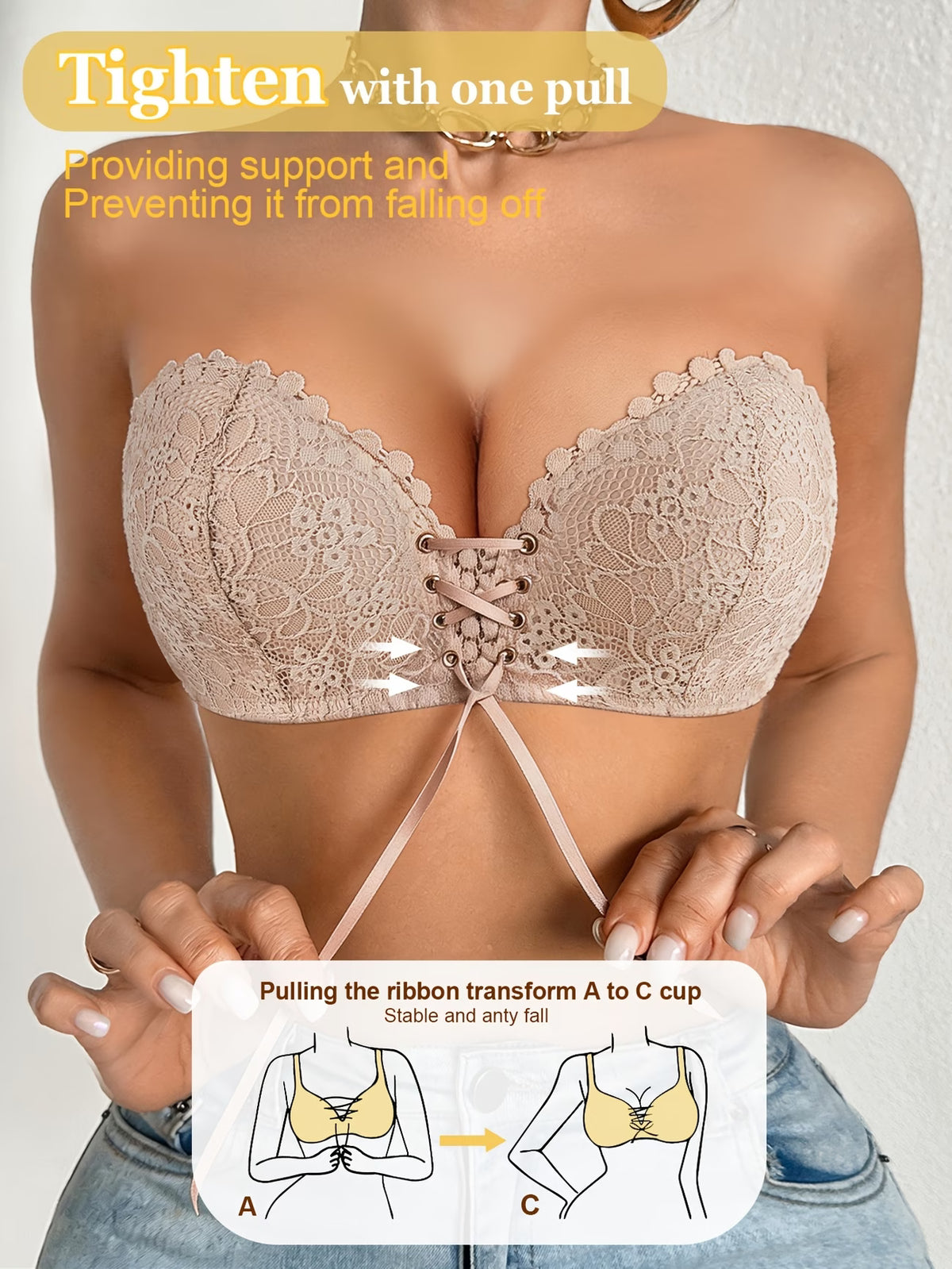Brasier Encaje Divine