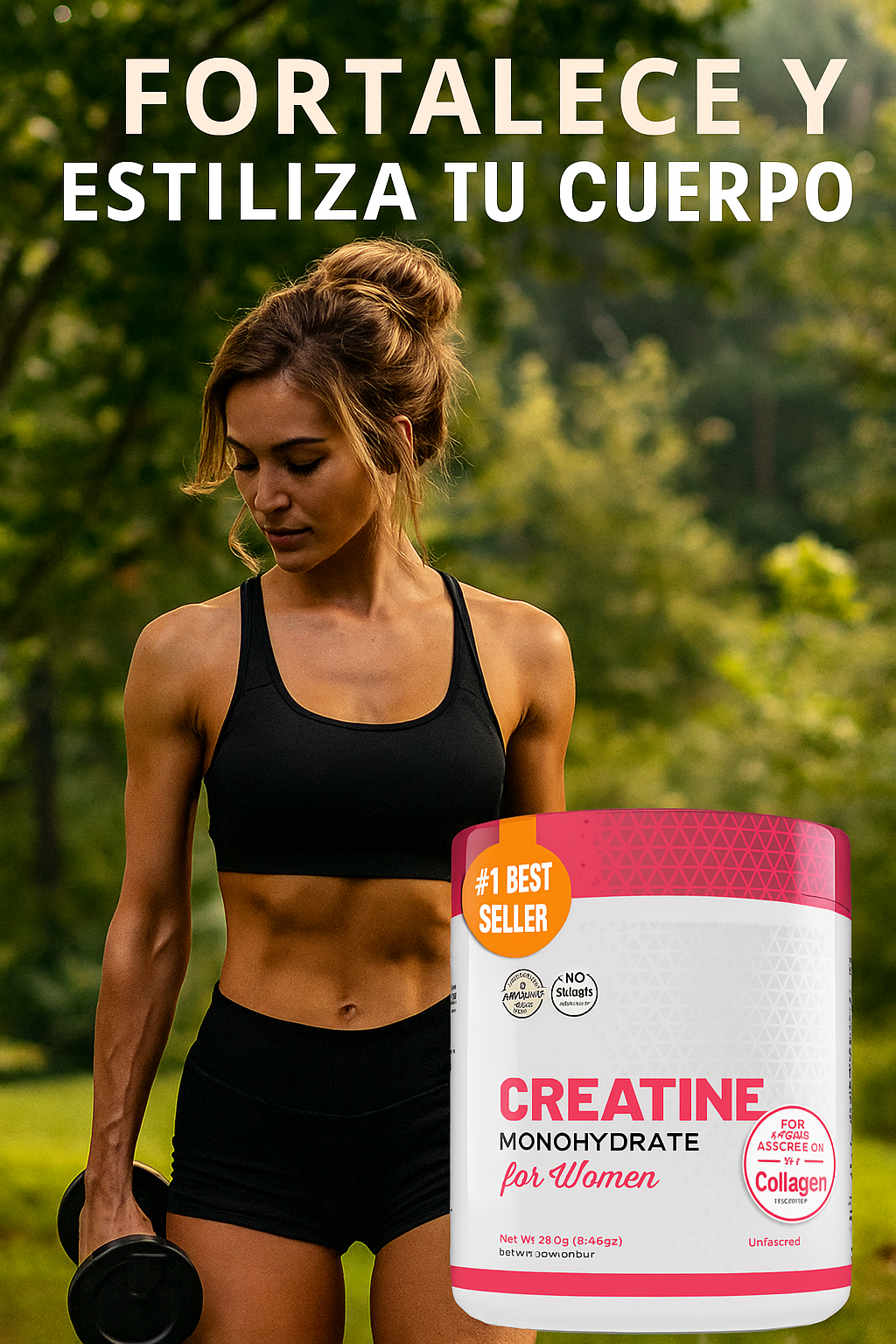 ✨🌹CREATINA MONOHYDRATE✨🌹Belleza y Poder Desde el Interior😍