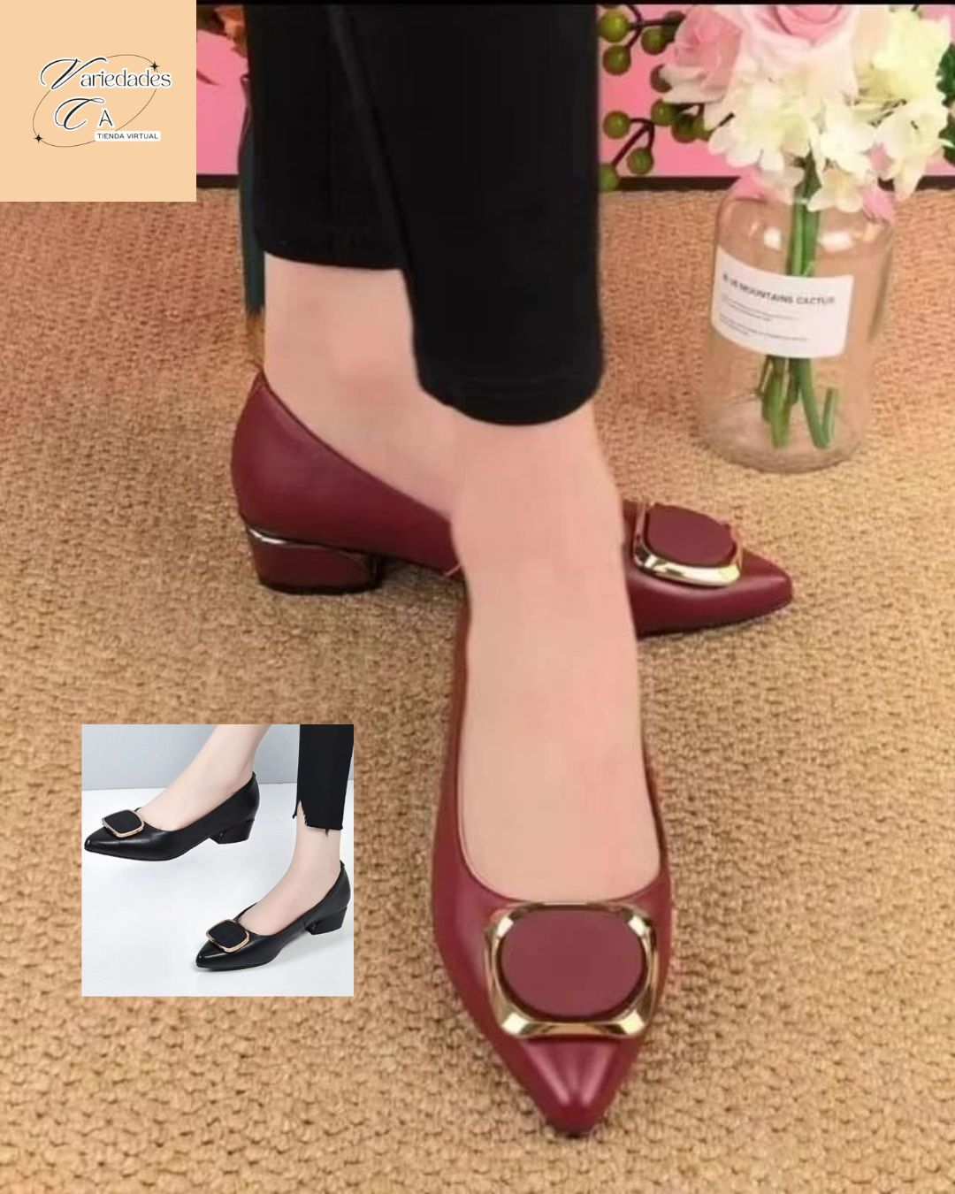 ZAPATILLAS ELEGANTES✨ “¡Luce elegante y cómoda todo el día!✨