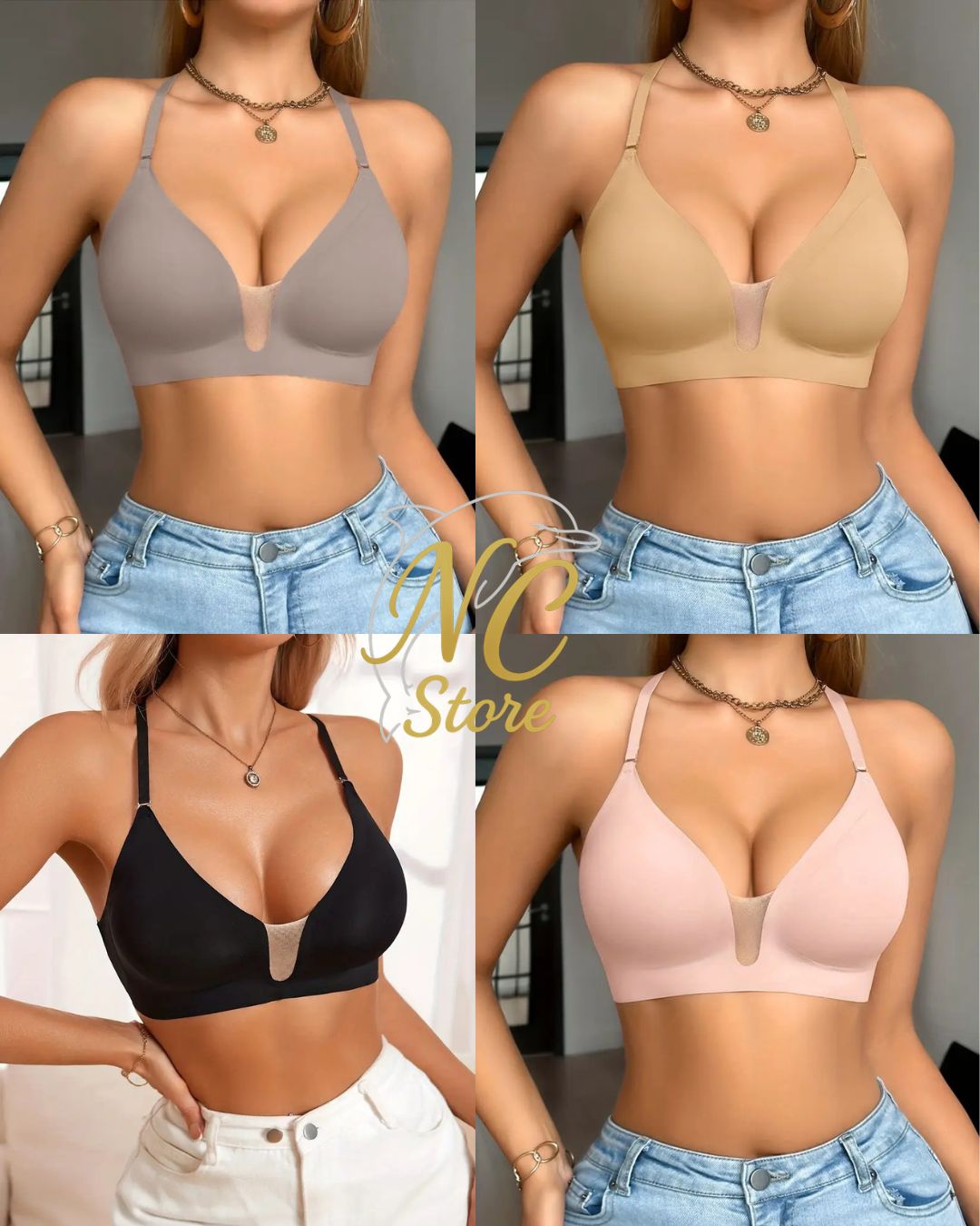 BRASIER BIOCOMFORT - Ajuste natural, sin presión ni varillas.