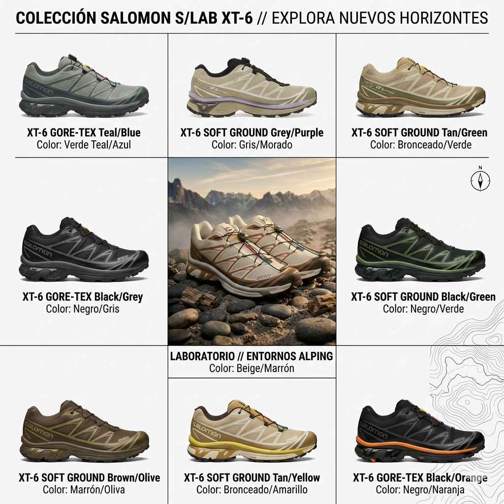 🔥Zapatillas SALOMON ProX🔥👉 Prepárate para ir más lejos, más rápido y con total seguridad.