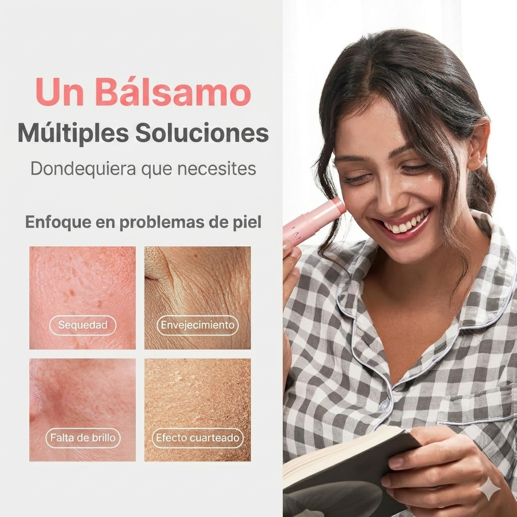 ✨Balsamo Hidratante todo en uno - DermaGlow Stick KAHI✨