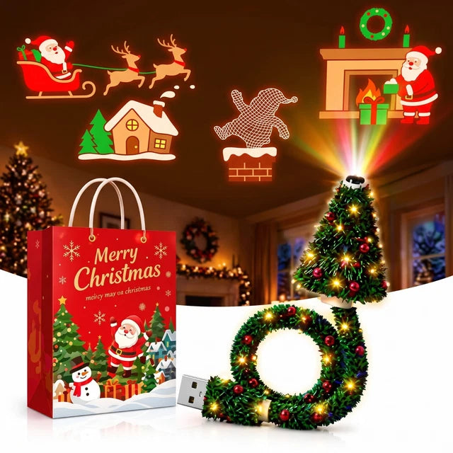 PROYECTOR NAVIDEÑO - OLVIDATE DE LAS DECORACIONES ABURRIDAS
