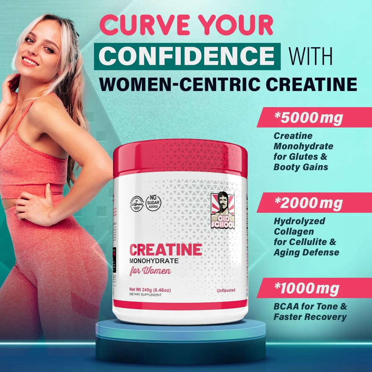 ✨🌹CREATINA MONOHYDRATE✨🌹Belleza y Poder Desde el Interior😍
