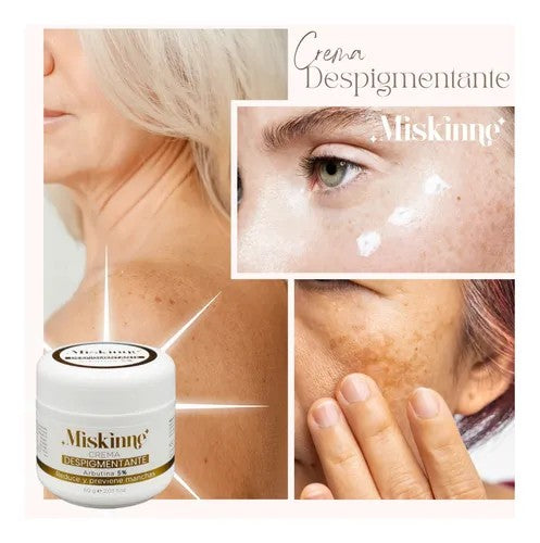 🌸CREMA MISKINNE✨ Aclara manchas, unifica el tono y realza tu belleza natural..🏵️