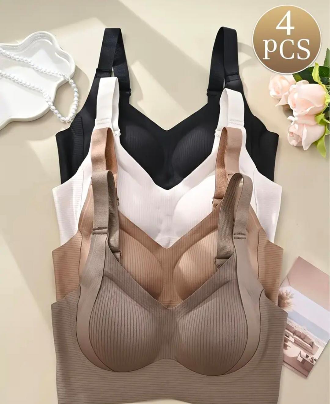 Brasier Siluette - Realse y ajuste perfecto sin varillas incomodas🔥