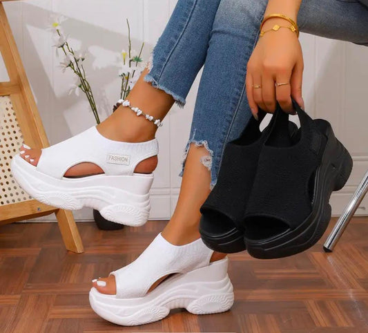✅😍SANDALIAS ORTOPEDICAS CON PLATAFORMA✅😍Camina sin dolor ni cansancio🥰