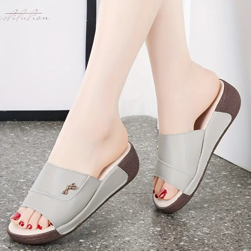 👡SANDALIAS SOLANA COMFORT😍 ¡Comodidad, altura y estilo en un solo diseño!💥