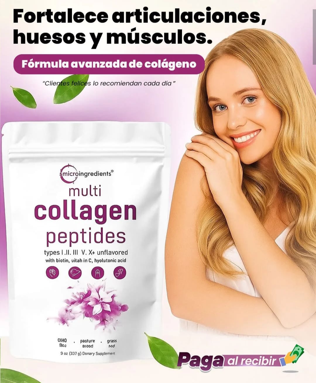 💥COLAGENO HIDROLIZADO💪🏼 Fuerza, elasticidad y brillo natural desde la primera toma.😍