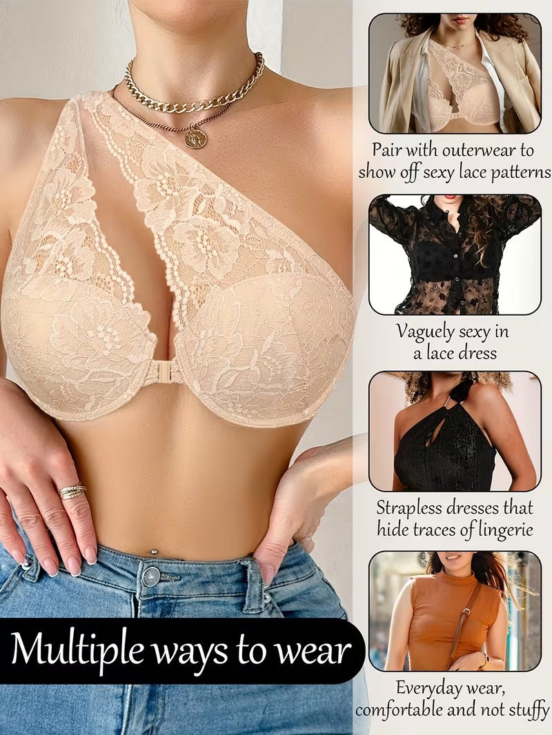 ✨ Brasier Aura Lace One Shoulder