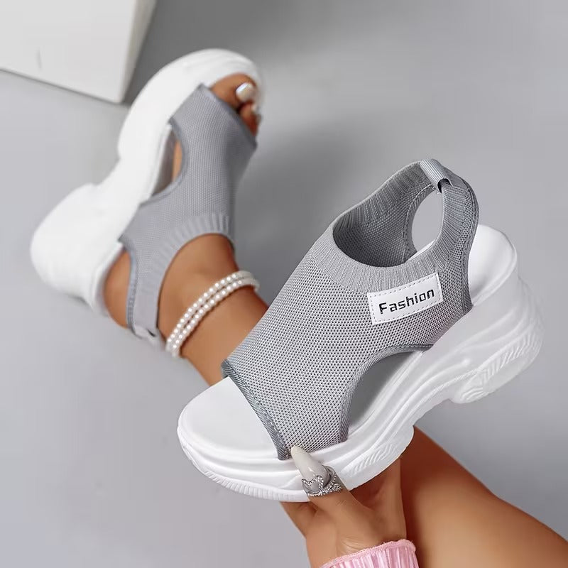 👡 Sandalia Plataforma Urbana FASHION STEP