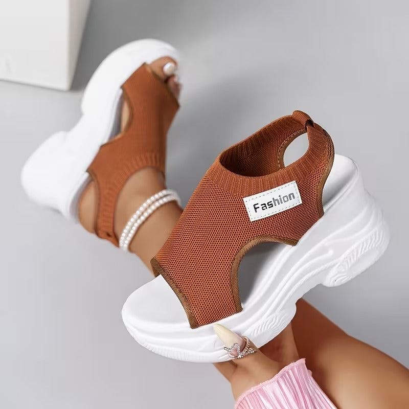 👡 Sandalia Plataforma Urbana FASHION STEP