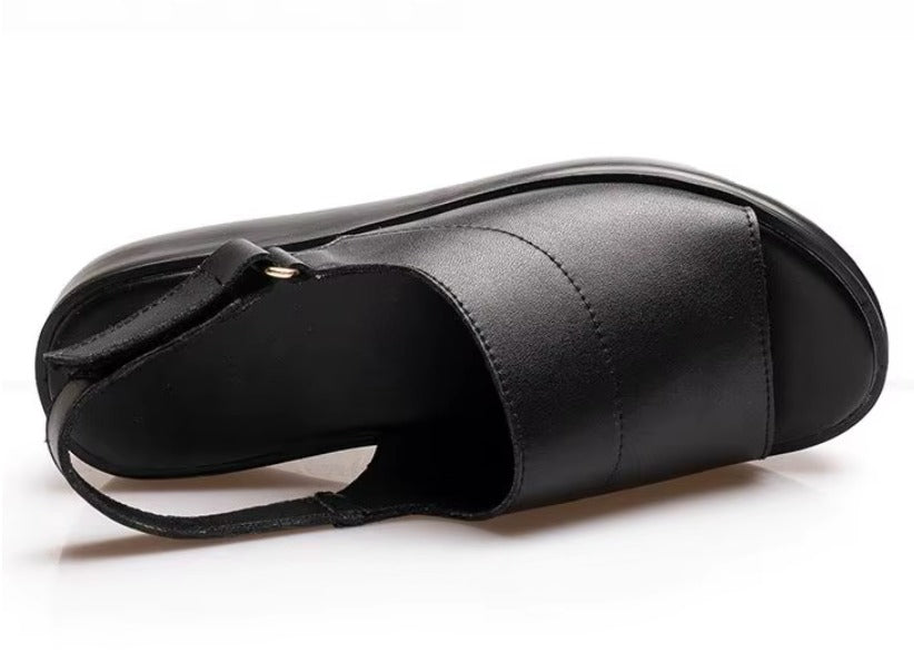 Sandalias Ortopédicas Stella Wedge – Elegancia que Cuida Tus Pies