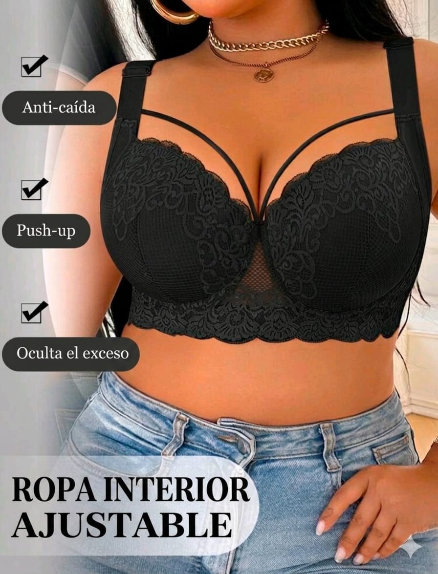 BRASIER CURVY, REALZA Y MOLDEA TU BUSTO