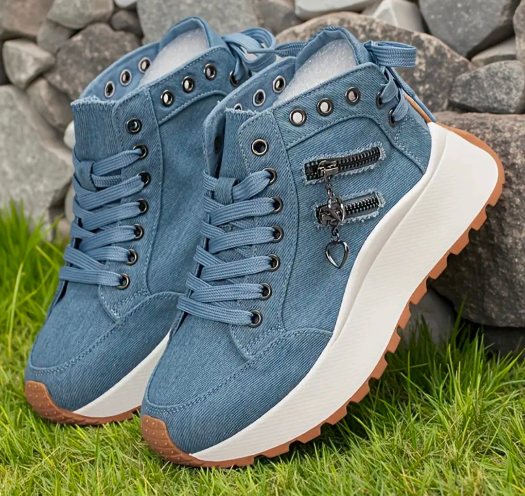 ✨TENIS PLATAFORMA VINTORA👟