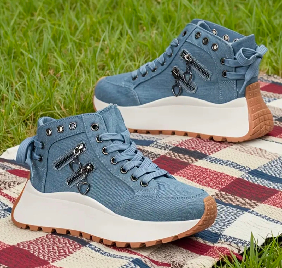 ✨TENIS PLATAFORMA VINTORA👟