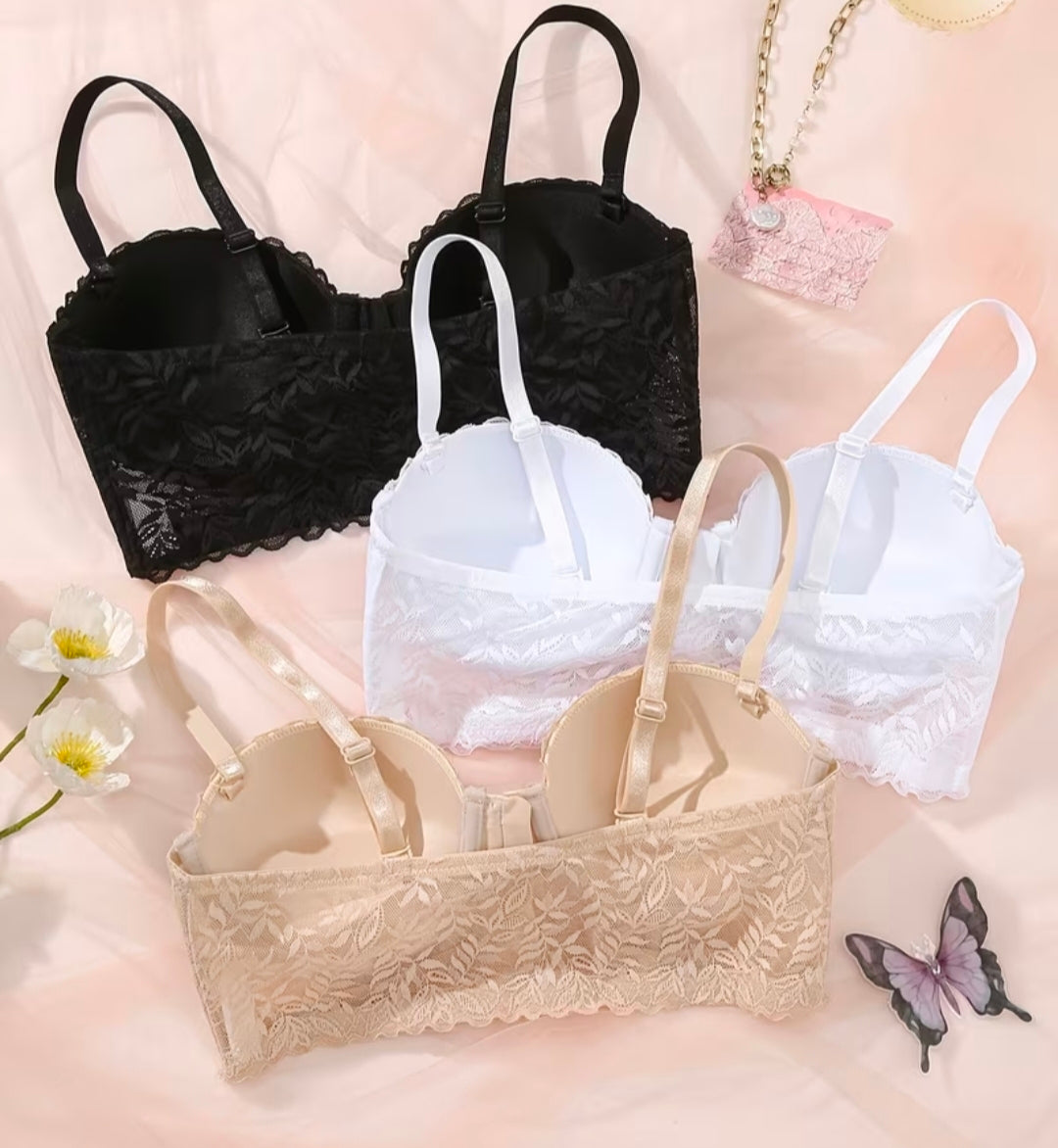 BRASIER ENCAJE ULTRA STRAPLESS