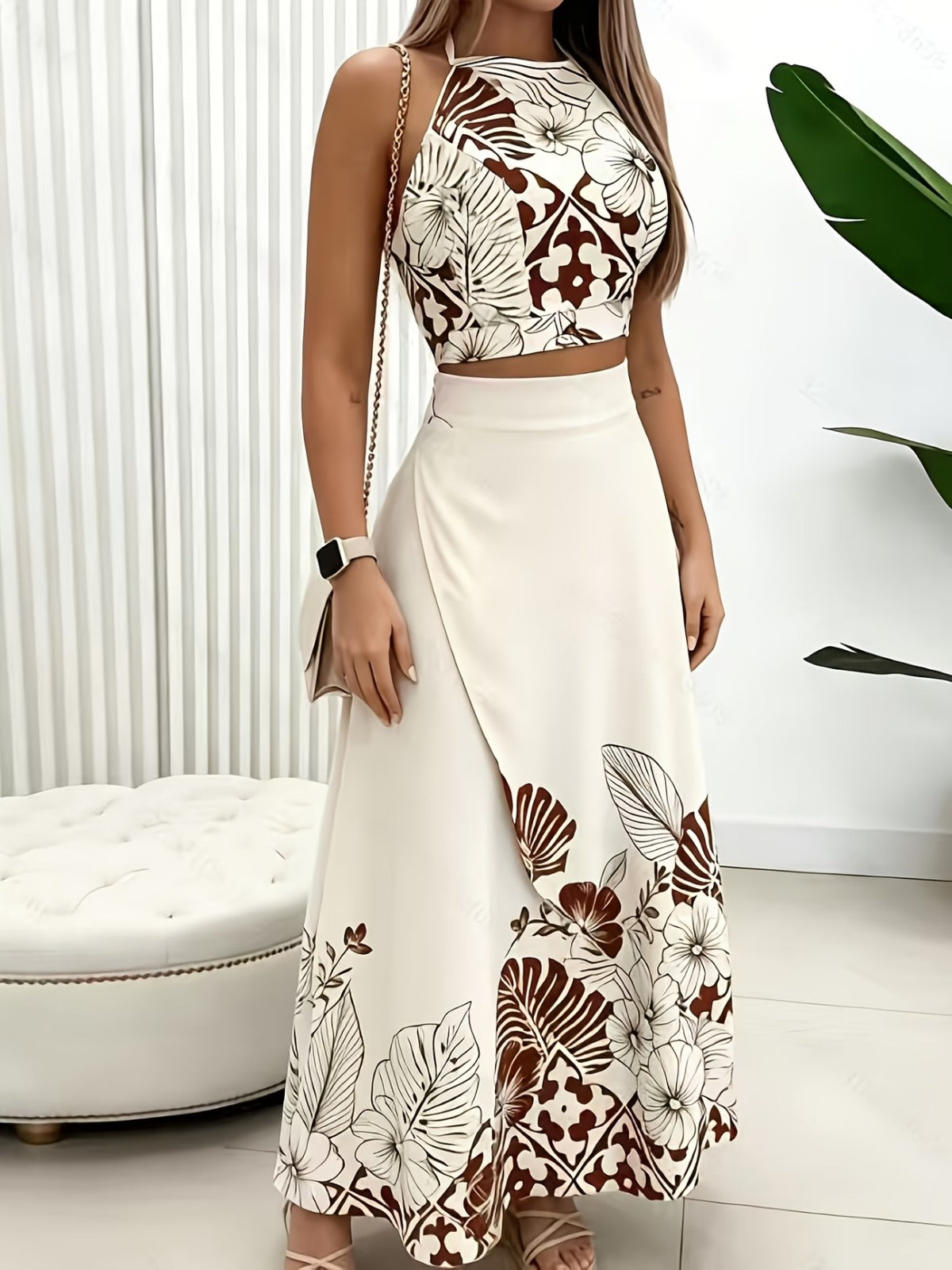 Conjunto Floral Elegance - Luce espectacular en cualquier ocasión🔥