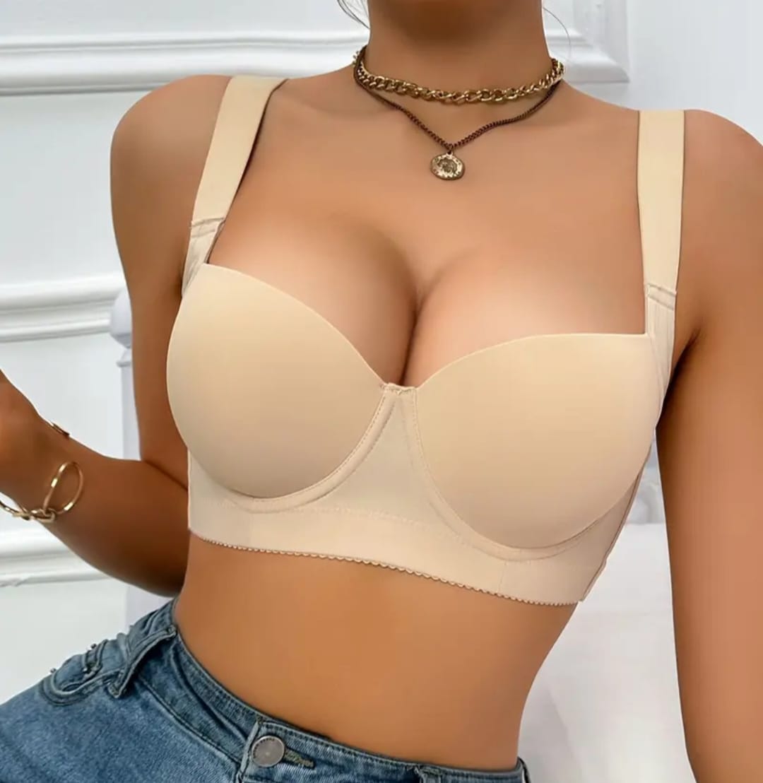 💖BRASIER TIPO FAJA 🌸Espalda ancha🌸😍 Levanta, sostiene y moldea el busto🥰