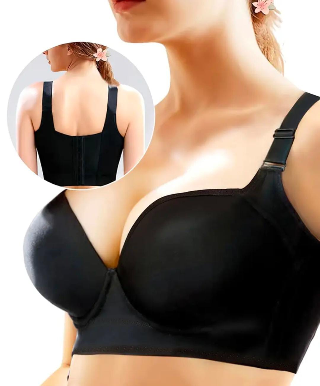 💖BRASIER TIPO FAJA 🌸Espalda ancha🌸😍 Levanta, sostiene y moldea el busto🥰