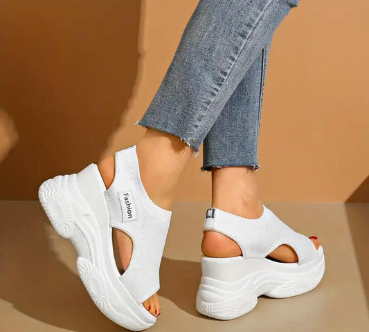 ✅😍SANDALIAS ORTOPEDICAS CON PLATAFORMA✅😍Camina sin dolor ni cansancio🥰