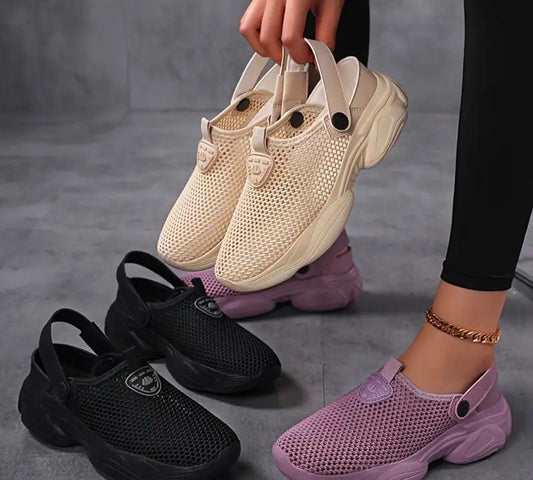 👟Zapatillas Deportivas Transpirables 3 en 1 (Sandalia + Tennis + Mule) – ✨ Camina ligera, camina cómoda… camina como quieres.