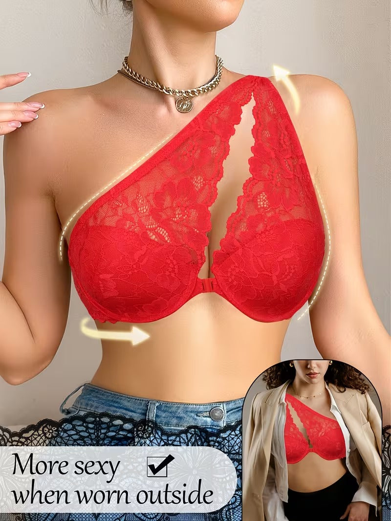 ✨ Brasier Aura Lace One Shoulder