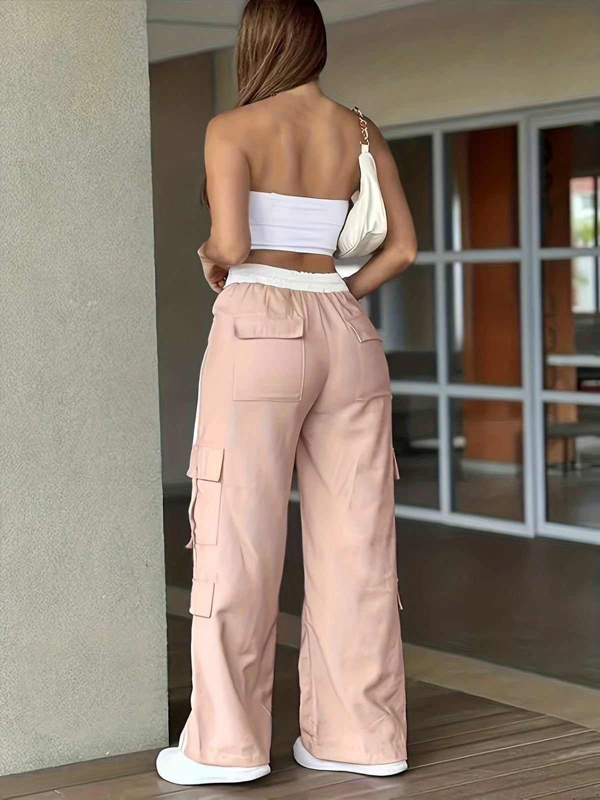 🔥PANTALÓN CARGO ELEGANCE STRIPE🔥