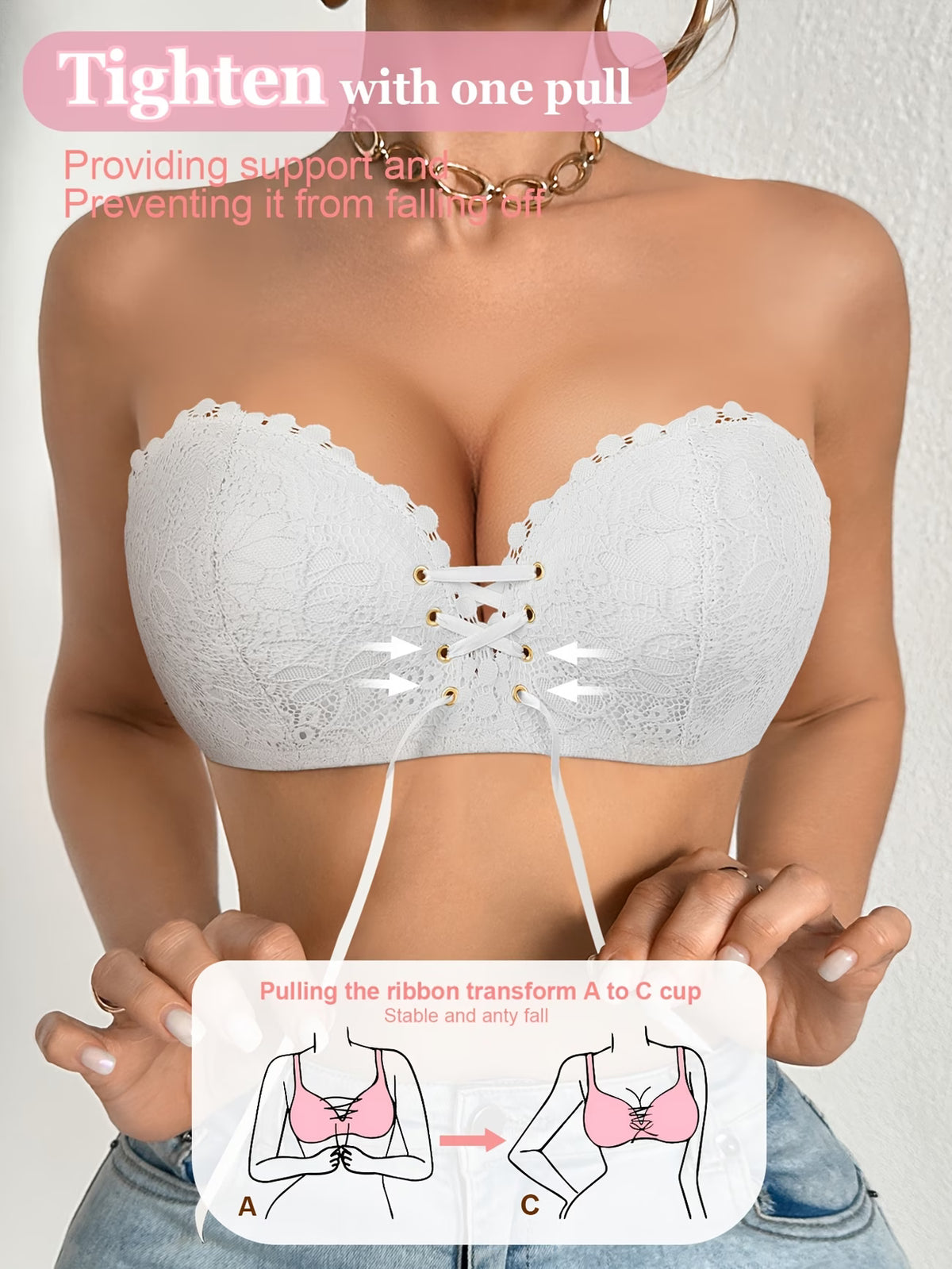 Brasier Encaje Divine