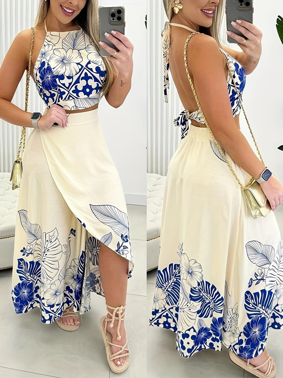 Conjunto Floral Elegance - Luce espectacular en cualquier ocasión🔥