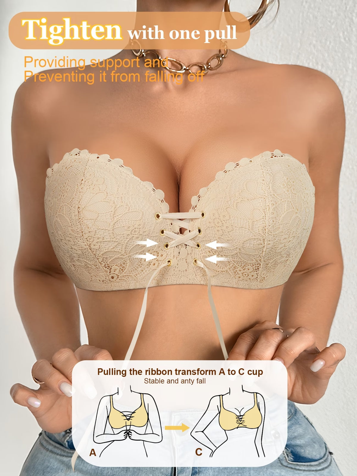 Brasier Encaje Divine